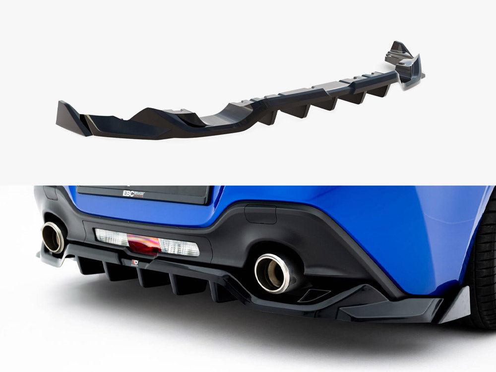 Maxton Design - Aftermarket  Rear Splitter (Vertical Bars) V.3 Subaru BRZ Mk2