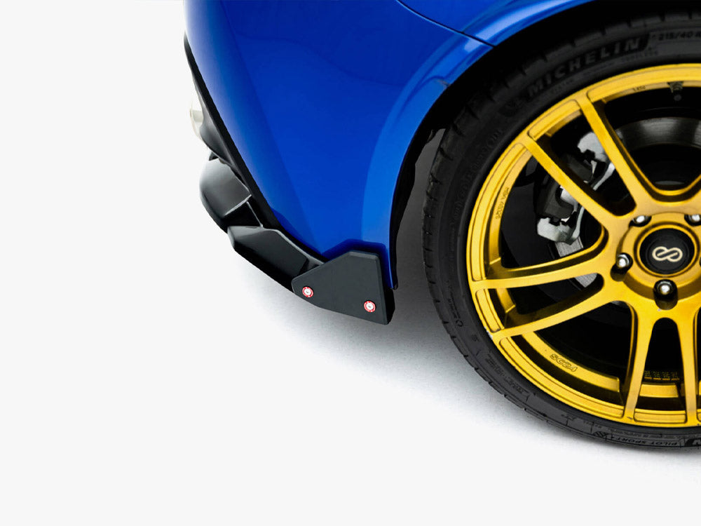 Maxton Design - Aftermarket  Central Rear Splitter (Vertical Bars) V.1 + Flaps Subaru BRZ Mk2
