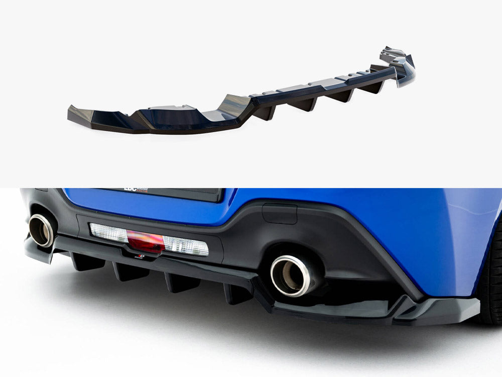 Maxton Design - Aftermarket  Rear Splitter (Vertical Bars) V.1 Subaru BRZ Mk2