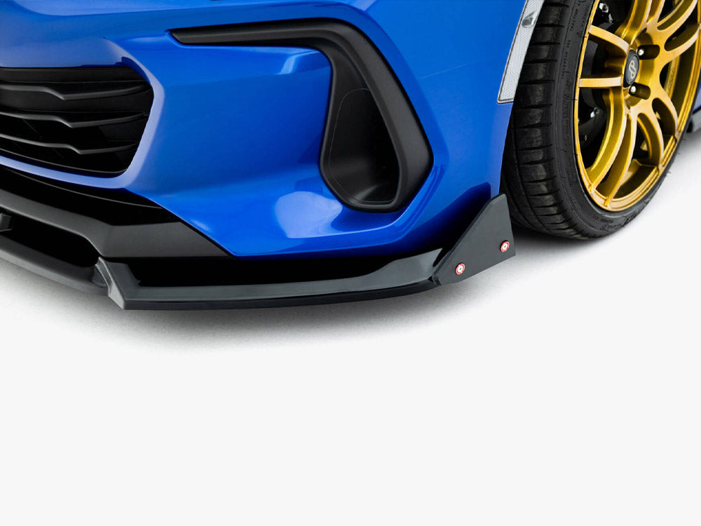 Maxton Design - Aftermarket  Front Splitter V.1 + Flaps Subaru BRZ Mk2