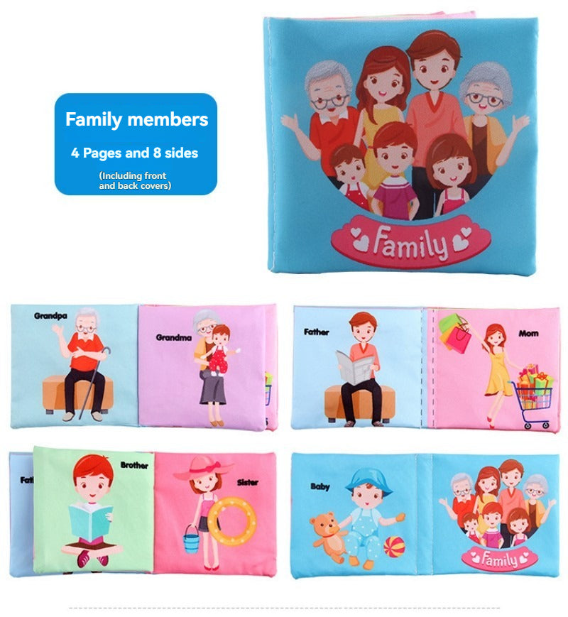 Early Education Baby Cloth Book