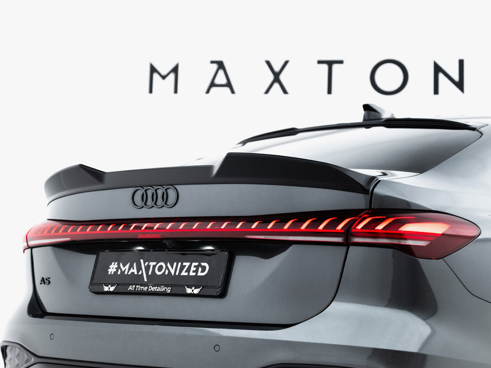 Maxton Design - Aftermarket  Spoiler CAP 3D Audi A5 S-Line / S5 Sedan B10