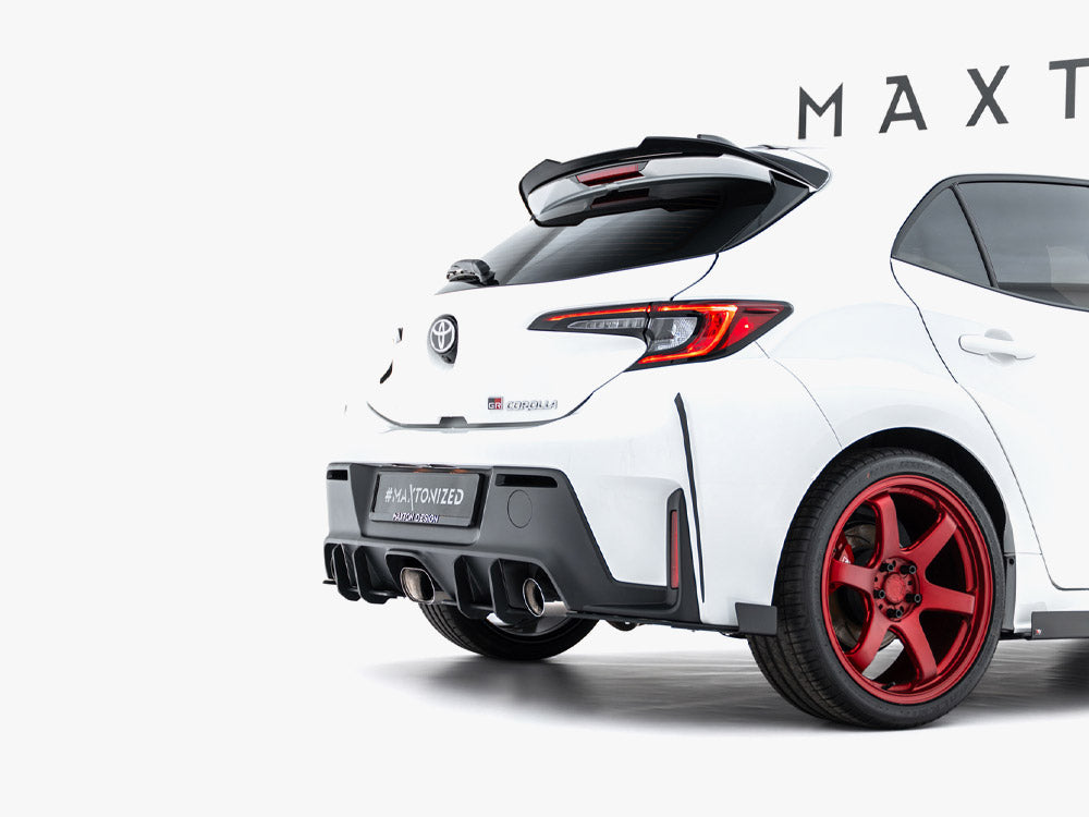 Maxton Design - Aftermarket  Street PRO Rear Side Splitters + Flaps Toyota GR Corolla Mk12
