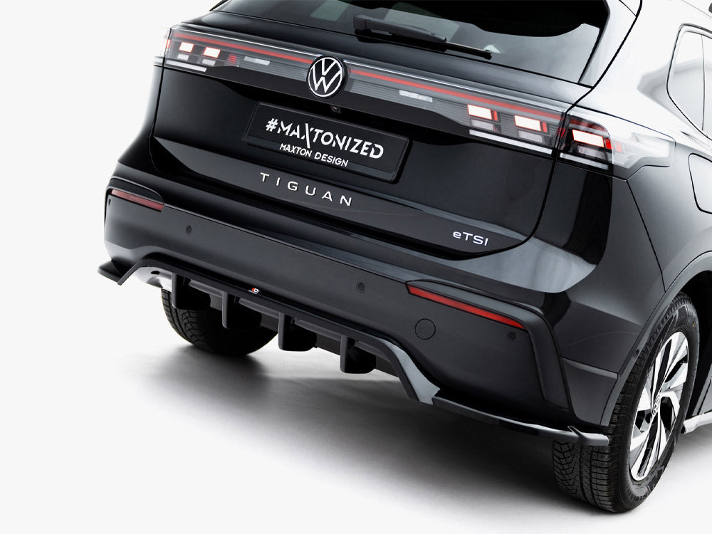 Maxton Design - Aftermarket  Rear Splitter (Vertical Bars) Volkswagen Tiguan Mk3