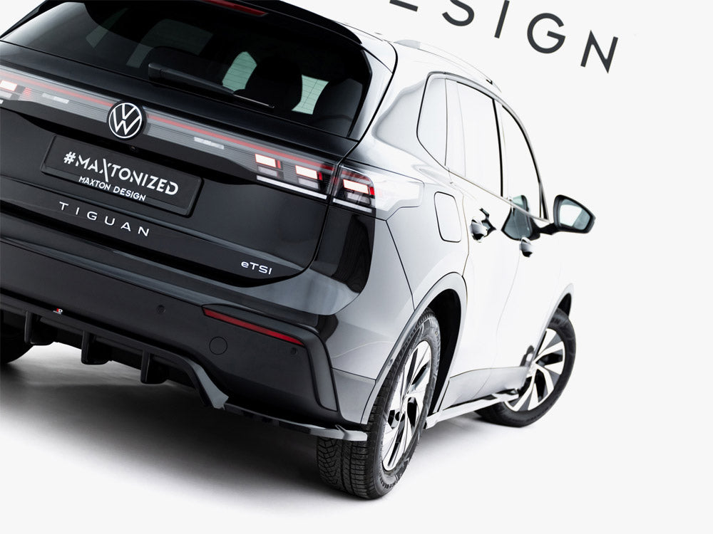 Maxton Design - Aftermarket  Rear Splitter (Vertical Bars) Volkswagen Tiguan Mk3