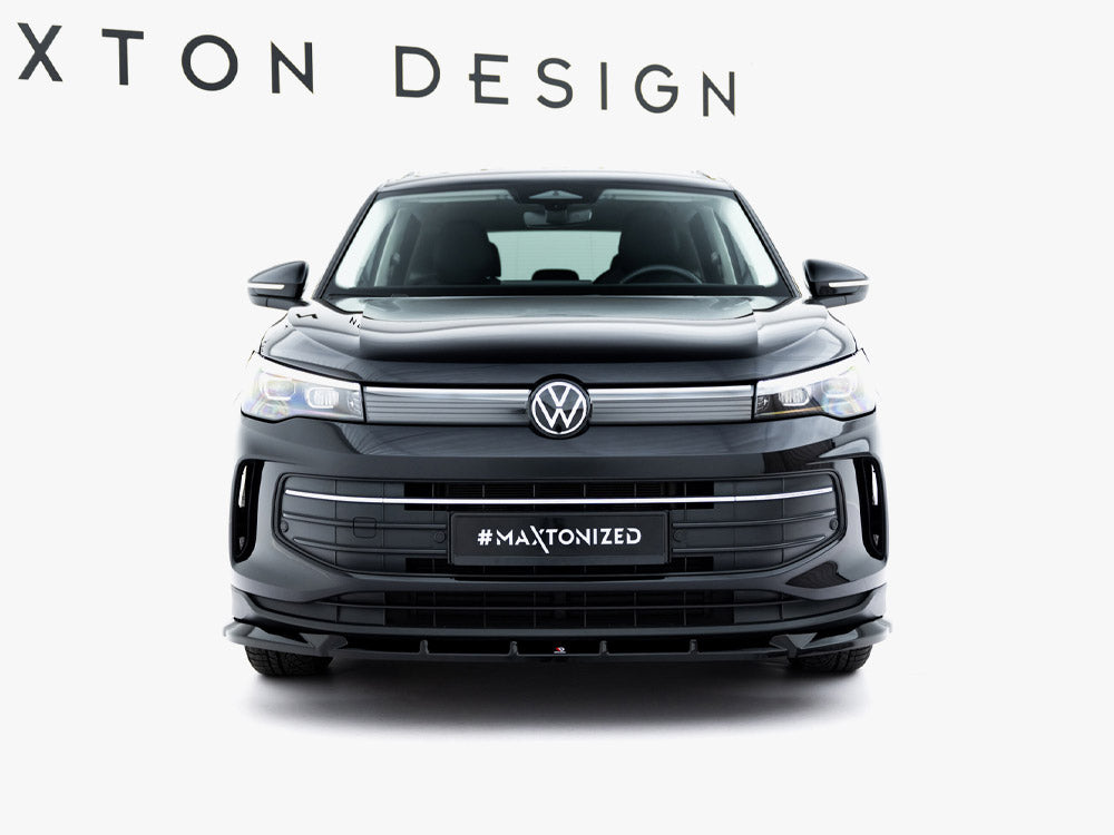 Maxton Design - Aftermarket  Front Splitter V.1 Volkswagen Tiguan Mk3