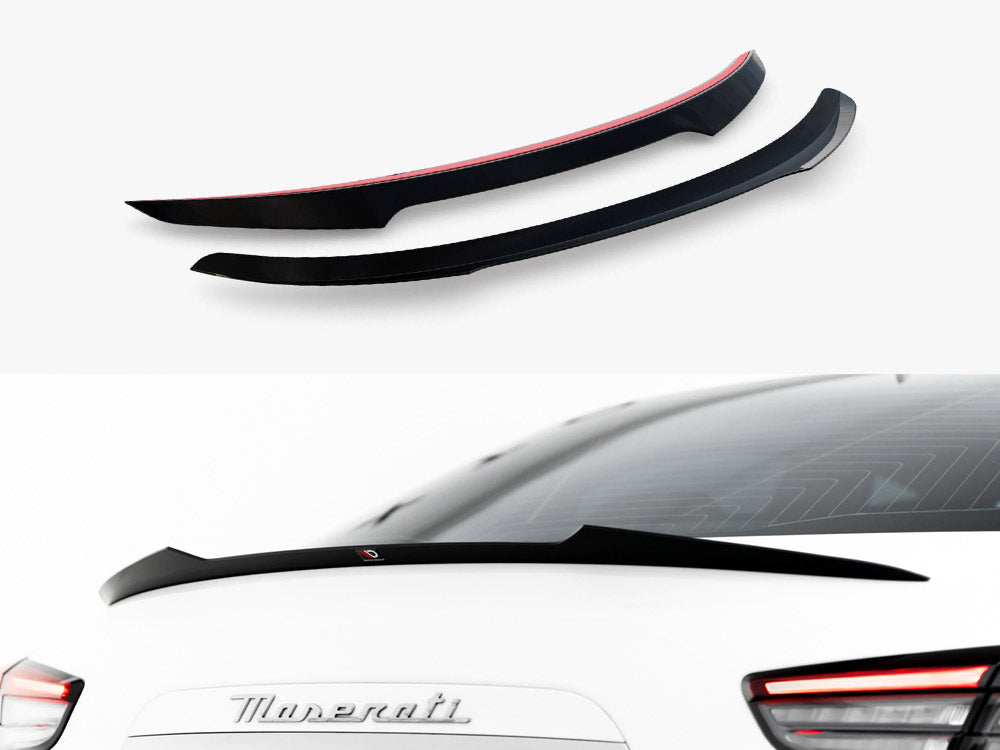 Maxton Design - Aftermarket  Spoiler CAP Maserati Ghibli Modena Mk3 Facelift