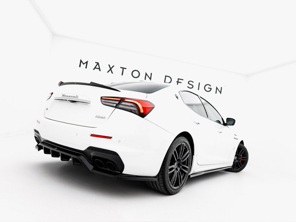 Maxton Design - Aftermarket  Spoiler CAP Maserati Ghibli Modena Mk3 Facelift