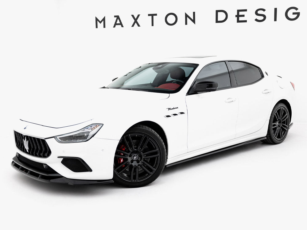 Maxton Design - Aftermarket  Side Skirts Diffusers Maserati Ghibli Modena Mk3 Facelift