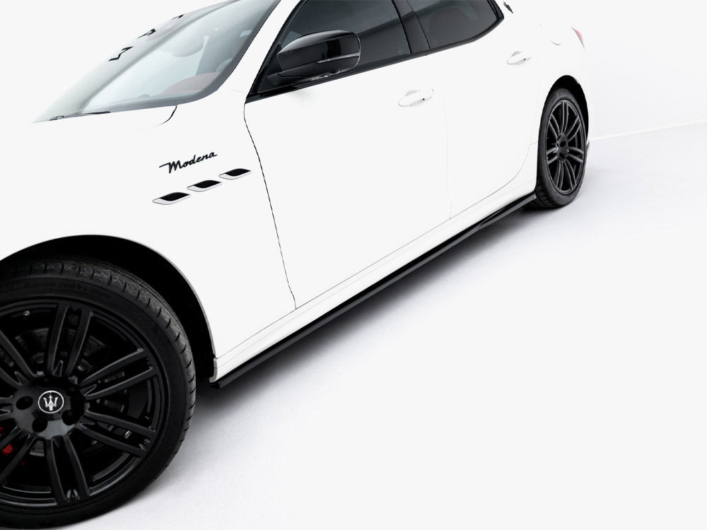 Maxton Design - Aftermarket  Side Skirts Diffusers Maserati Ghibli Modena Mk3 Facelift