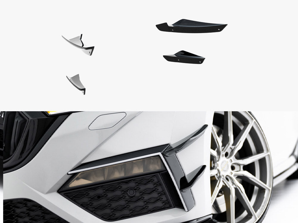 Maxton Design - Aftermarket  Front Bumper Wings (Canards) Skoda Octavia RS Mk4