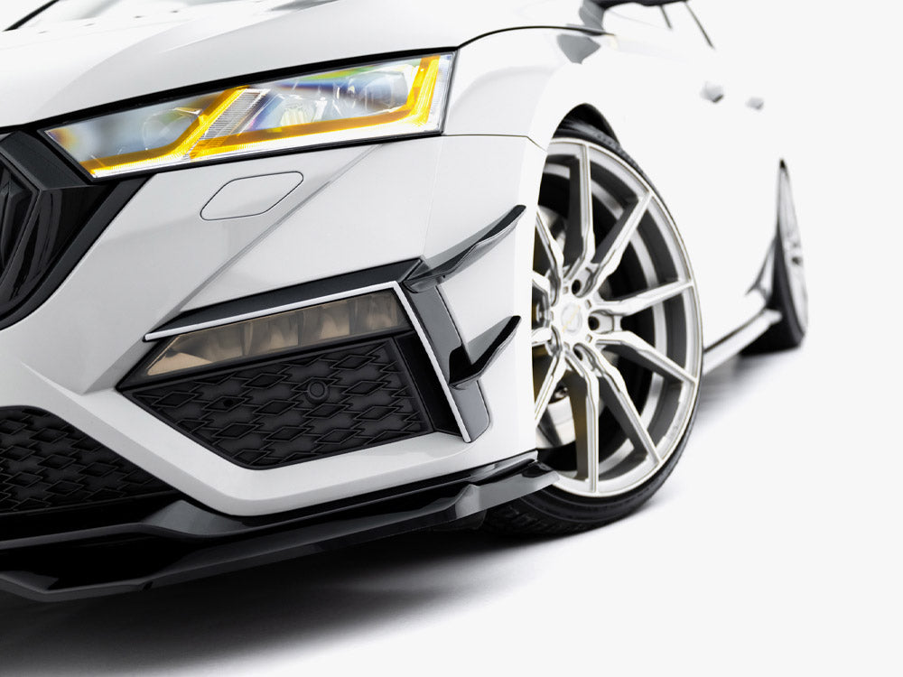 Maxton Design - Aftermarket  Front Bumper Wings (Canards) Skoda Octavia RS Mk4