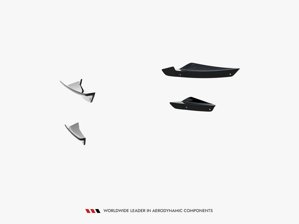 Maxton Design - Aftermarket  Front Bumper Wings (Canards) Skoda Octavia RS Mk4
