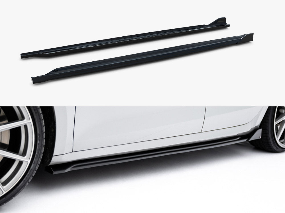 Maxton Design - Aftermarket  Side Skirts Diffusers V.2 Skoda Octavia RS Liftback / Estate Mk4