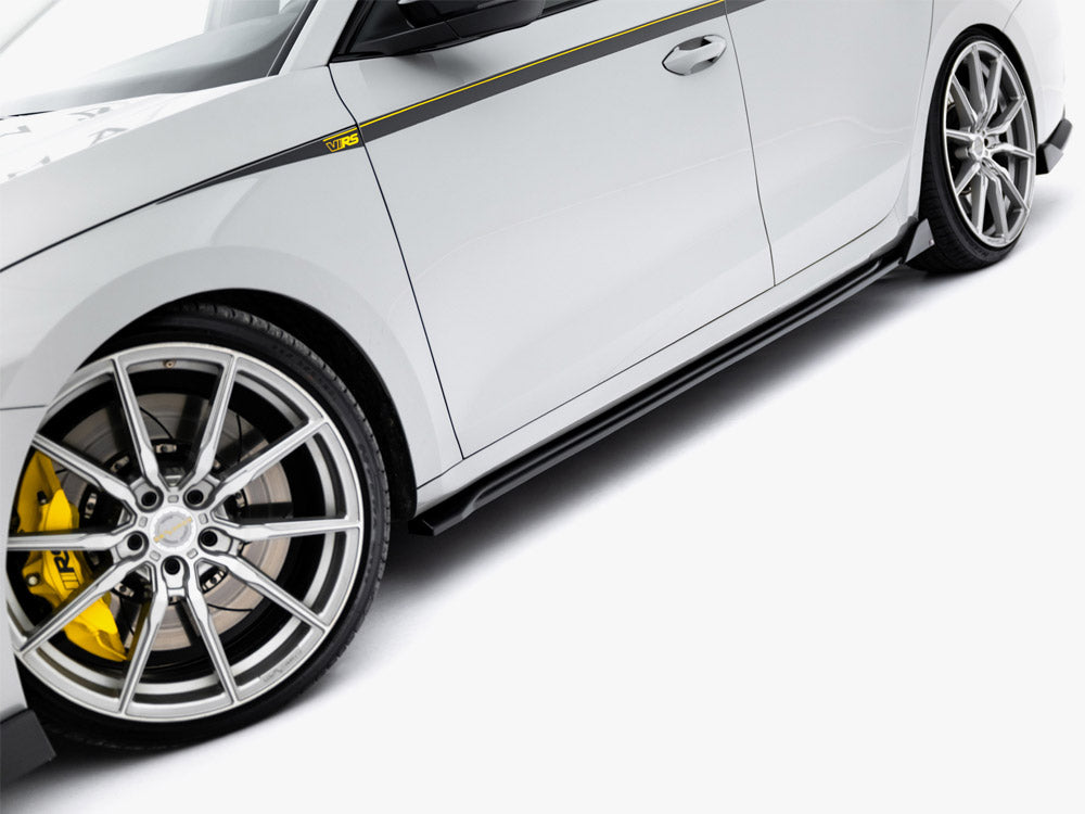 Maxton Design - Aftermarket  Side Skirts Diffusers V.2 Skoda Octavia RS Liftback / Estate Mk4
