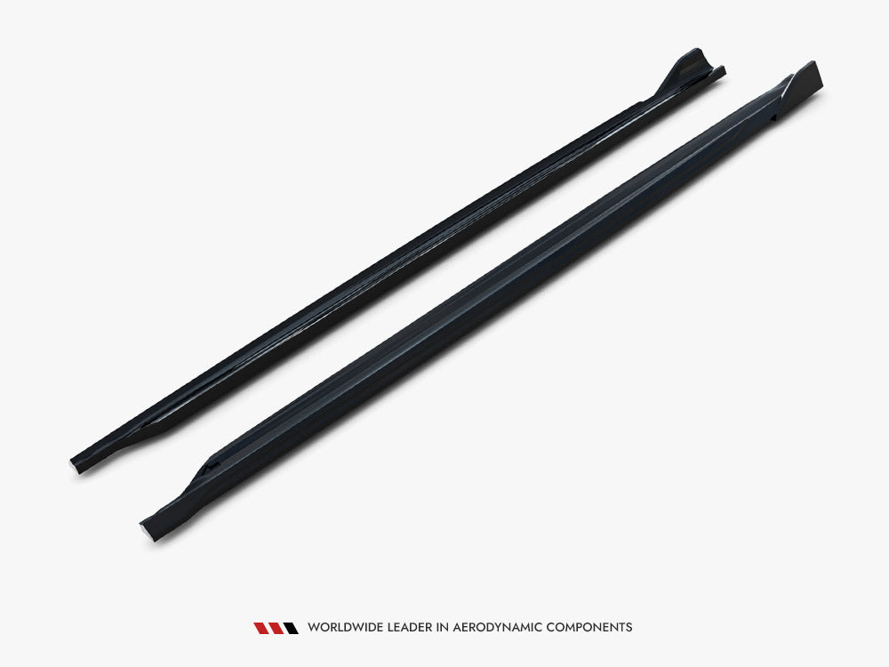 Maxton Design - Aftermarket  Side Skirts Diffusers V.2 Skoda Octavia RS Liftback / Estate Mk4