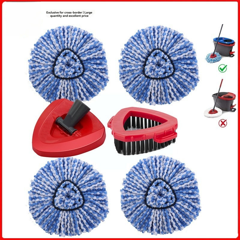 Triangle Brush Mop Head