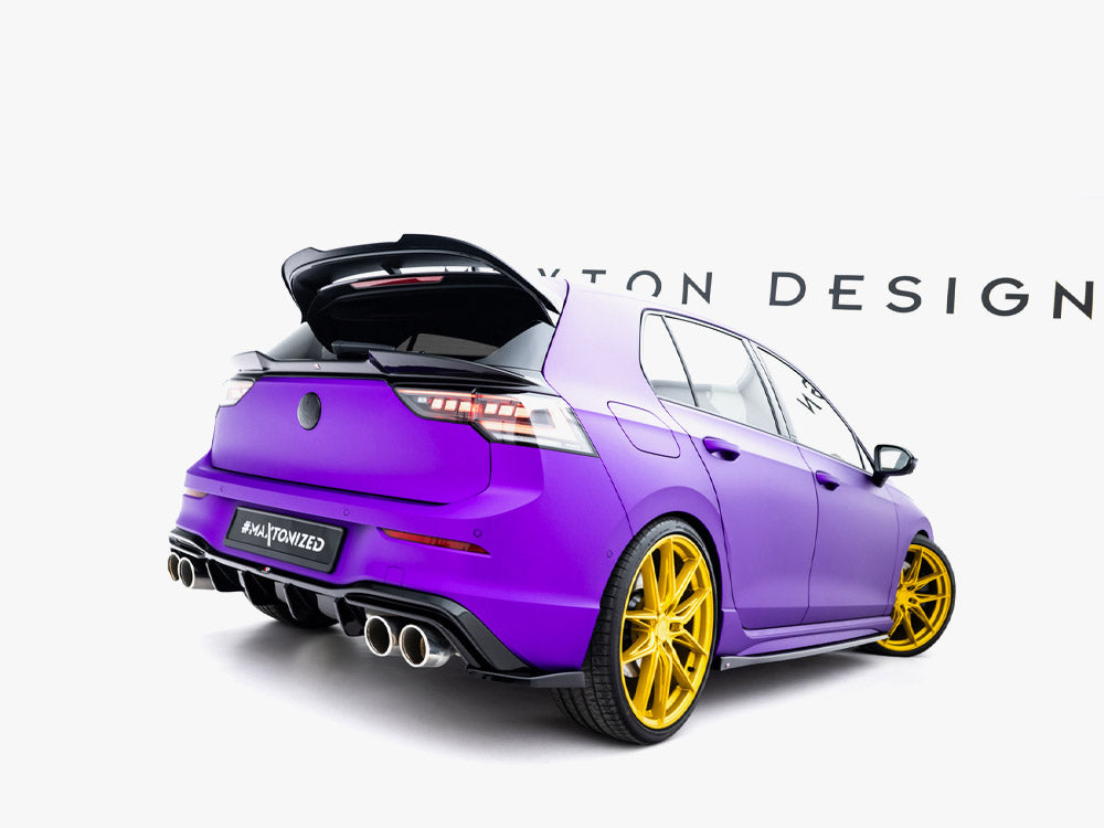 Maxton Design - Aftermarket  Rear Side Splitters V.6 Volkswagen Golf R Mk8 Facelift