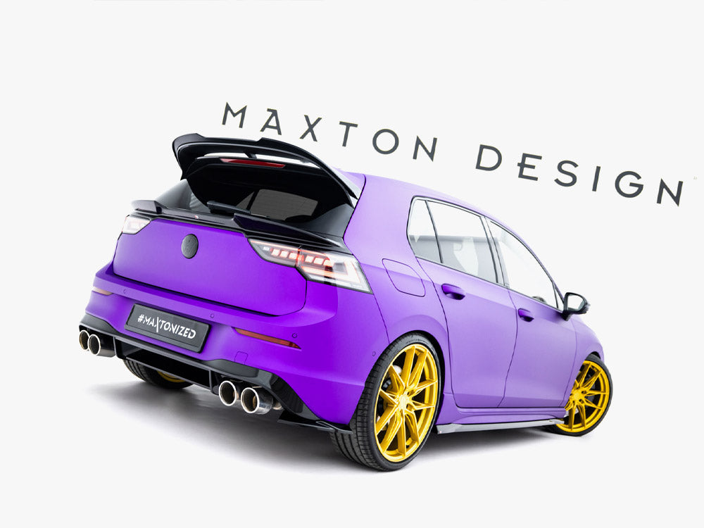 Maxton Design - Aftermarket  Rear Side Splitters V.8 Volkswagen Golf R Mk8 / Mk8 Facelift