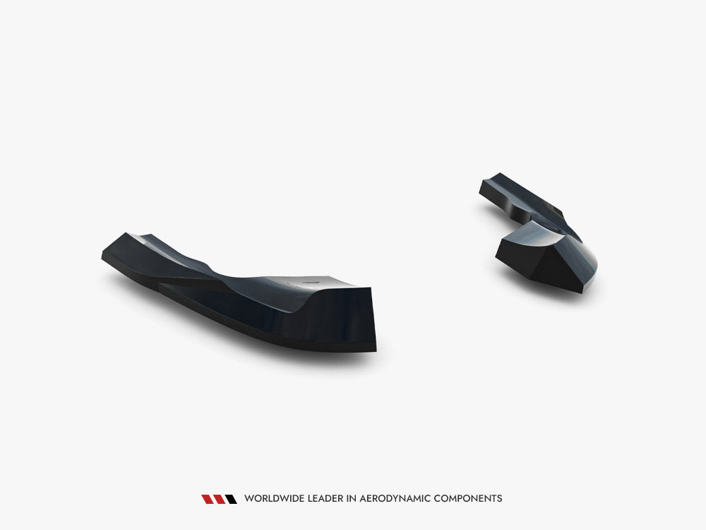 Maxton Design - Aftermarket  Rear Side Splitters V.8 Volkswagen Golf R Mk8 / Mk8 Facelift