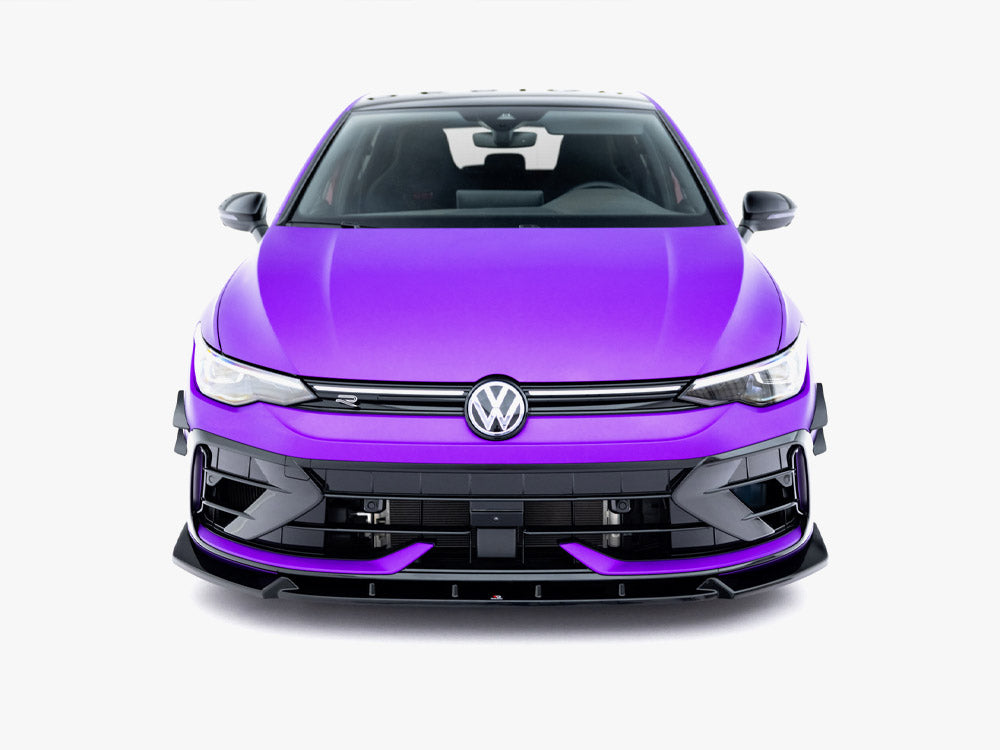 Maxton Design - Aftermarket  Front Splitter V.3 Volkswagen Golf R Mk8 Facelift