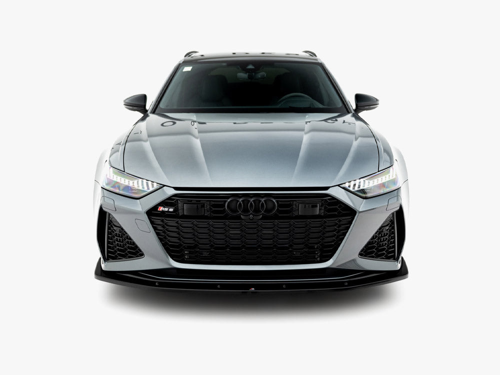 Maxton Design - Aftermarket  FRONT SPLITTER V2 AUDI RS6 C8 / C8 Facelift