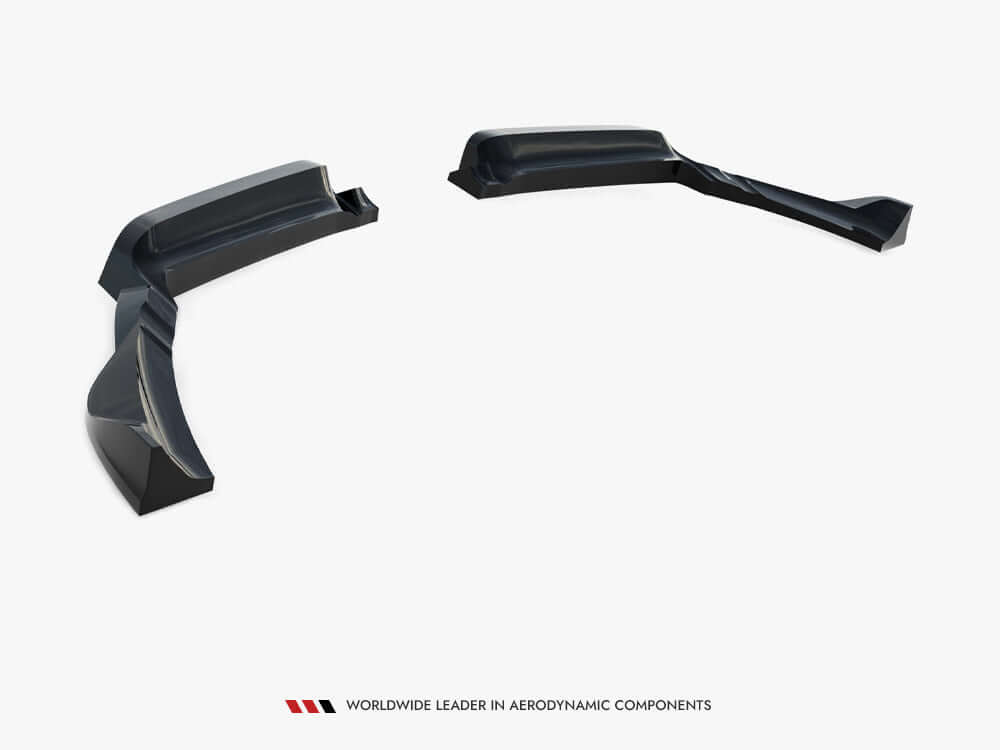 Maxton Design - Aftermarket  Rear Splitter (Vertical Bars) Porsche 718 Cayman GTS 982c