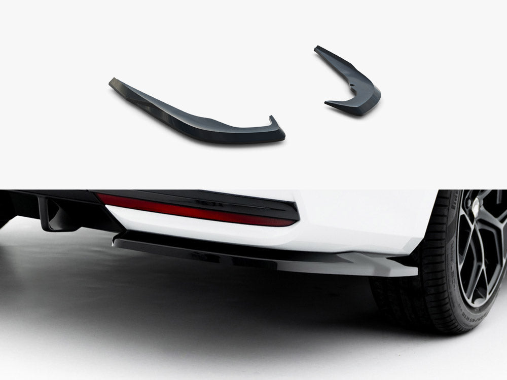 Maxton Design - Aftermarket  Rear Side Splitters Skoda Octavia Sportline Liftback / Estate Mk4 Facelift