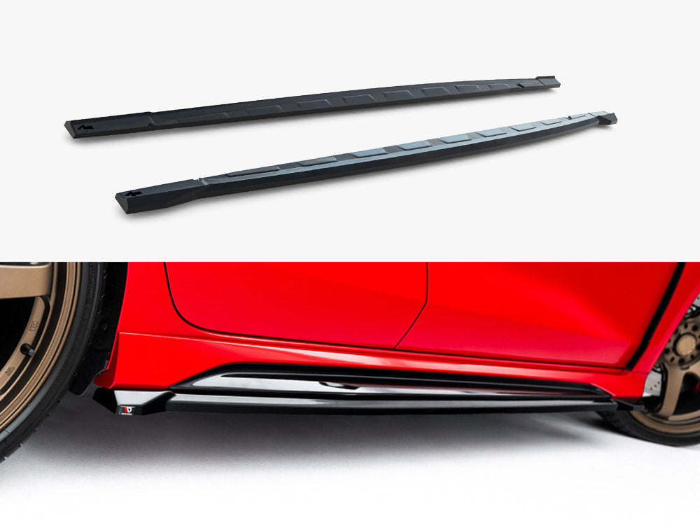 Maxton Design - Aftermarket  Side Skirts Diffusers V.1 Audi RS3 Sedan 8Y / 8Y Facelift