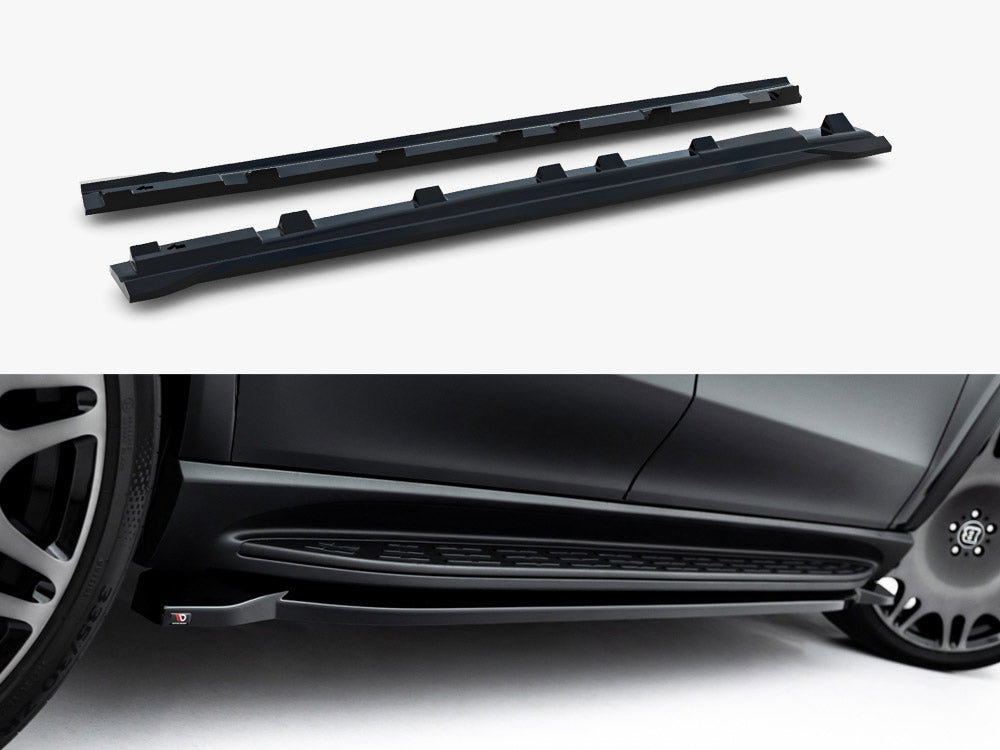 Maxton Design - Aftermarket  Side Skirts Diffusers V.3 Mercedes-Benz GLS AMG-Line X167 / X167 Facelift