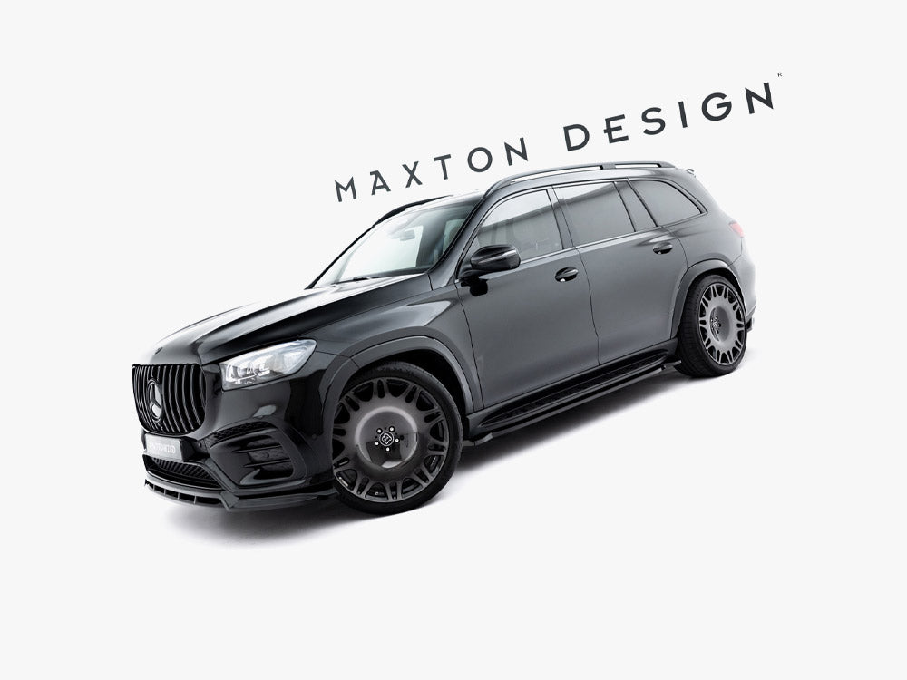 Maxton Design - Aftermarket  Side Skirts Diffusers V.3 Mercedes-Benz GLS AMG-Line X167 / X167 Facelift
