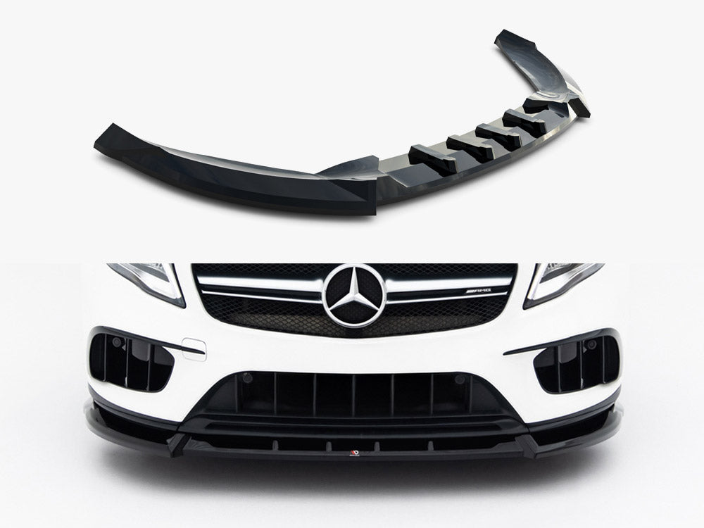 Maxton Design - Aftermarket  Front Splitter Mercedes-Benz GLA 45 AMG X156 Facelift