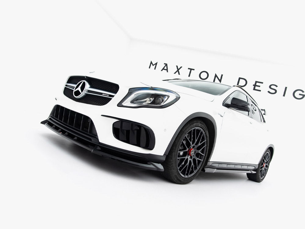 Maxton Design - Aftermarket  Front Splitter Mercedes-Benz GLA 45 AMG X156 Facelift