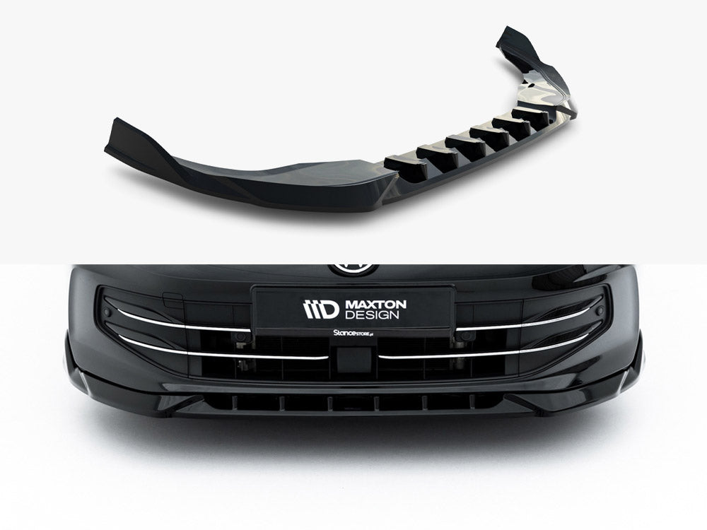 Maxton Design - Aftermarket  Front Splitter V.1 Volkswagen Golf Mk8 Facelift