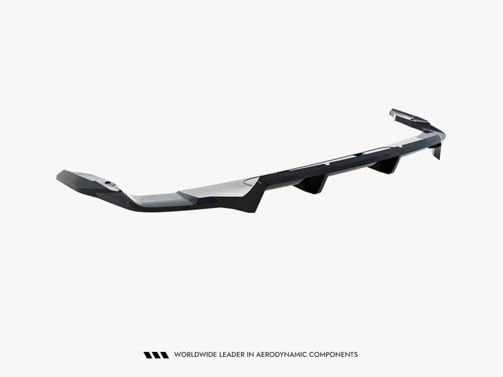 Maxton Design - Aftermarket  Rear Splitter (Vertical Bars) Audi Q7 S-Line Mk2 Facelift 2