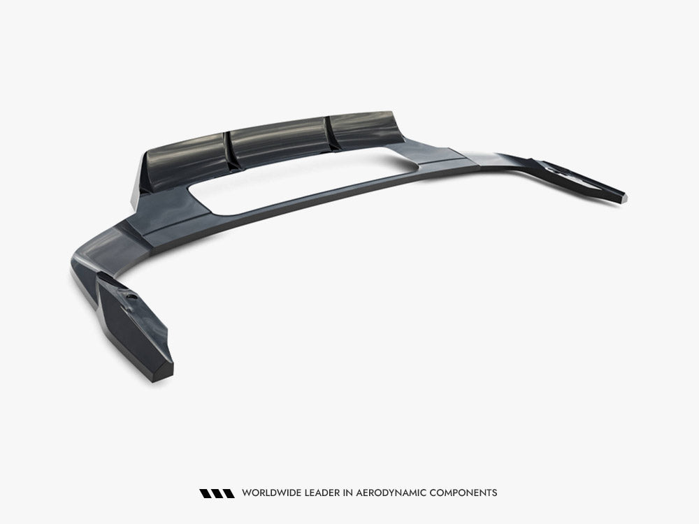 Maxton Design - Aftermarket  Rear Splitter (Vertical Bars) Audi Q7 S-Line Mk2 Facelift 2