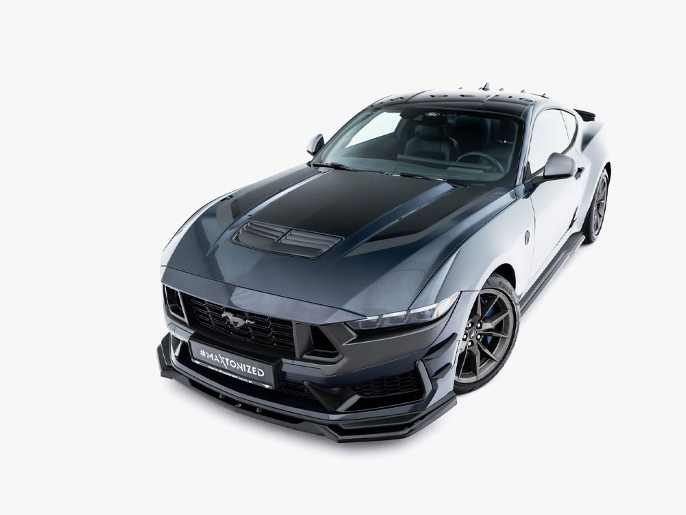 Maxton Design - Aftermarket  Front Splitter V.2 Ford Mustang Dark Horse Mk7