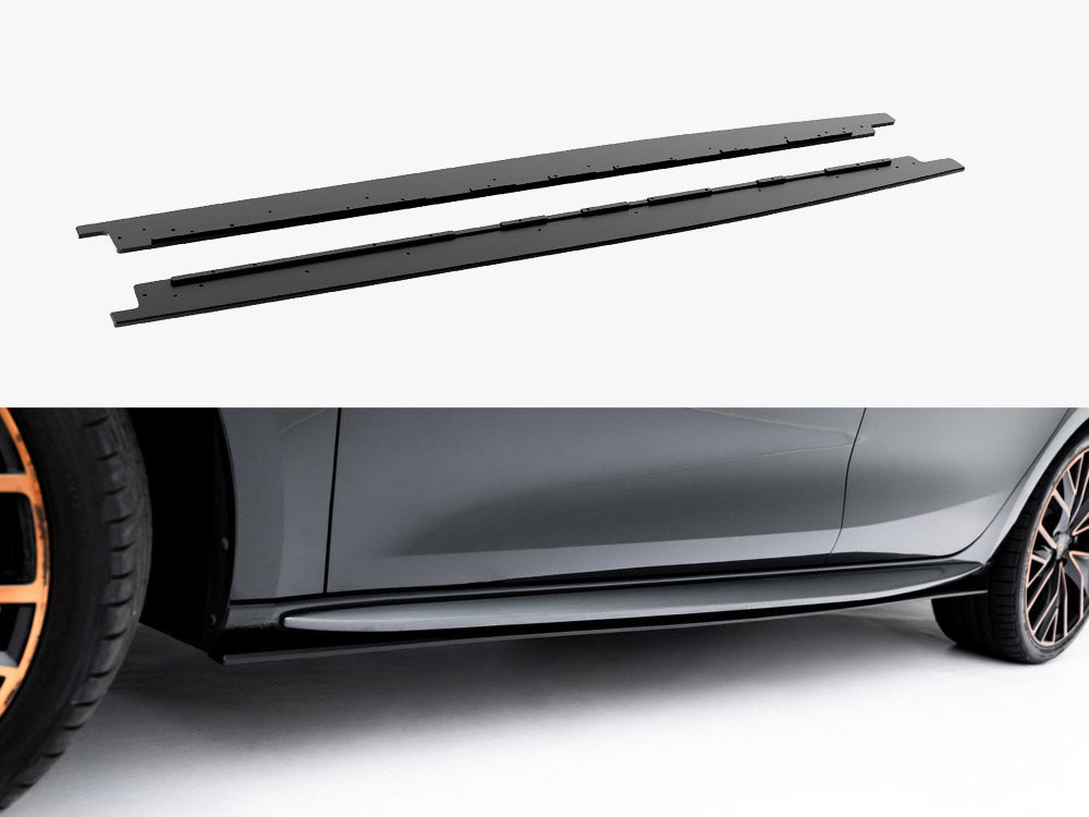 Maxton Design - Aftermarket  Street PRO Side Skirt Diffusers Cupra Leon ST / Hatchback Aero Mk1 / Mk1 Facelift