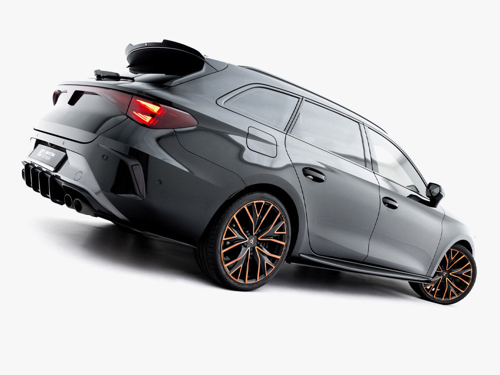 Maxton Design - Aftermarket  Street PRO Side Skirt Diffusers Cupra Leon ST / Hatchback Aero Mk1 / Mk1 Facelift