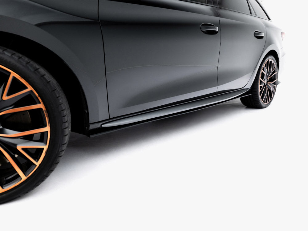 Maxton Design - Aftermarket  Street PRO Side Skirt Diffusers Cupra Leon ST / Hatchback Aero Mk1 / Mk1 Facelift