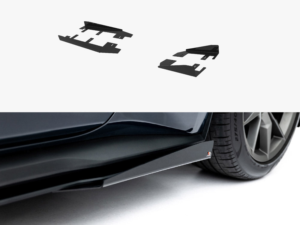 Maxton Design - Aftermarket  Side Flaps Ford Mustang Dark Horse Mk7