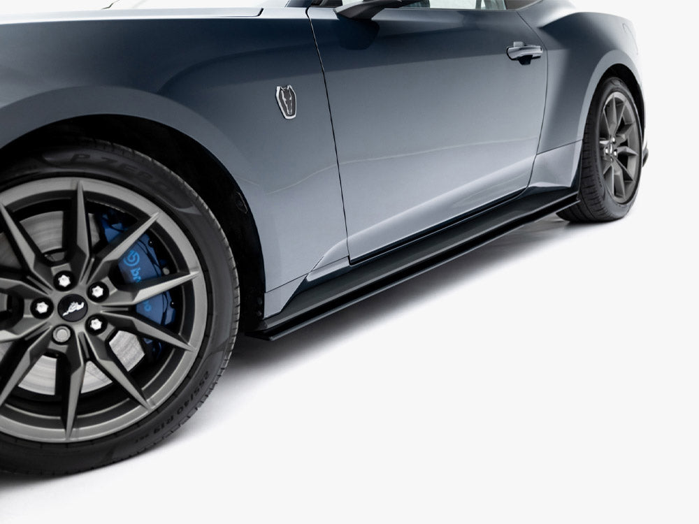 Maxton Design - Aftermarket  Street PRO Side Skirts Diffusers Ford Mustang Dark Horse Mk7