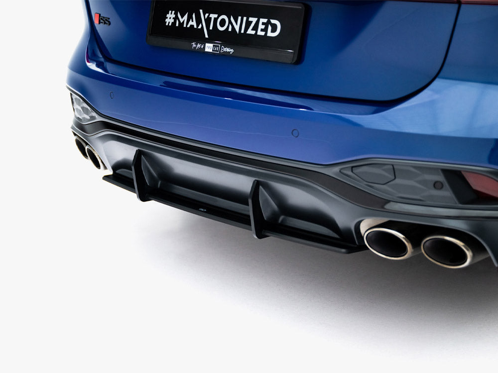 Maxton Design - Aftermarket  Street PRO Rear Diffuser Audi S5 Sedan / Avant B10