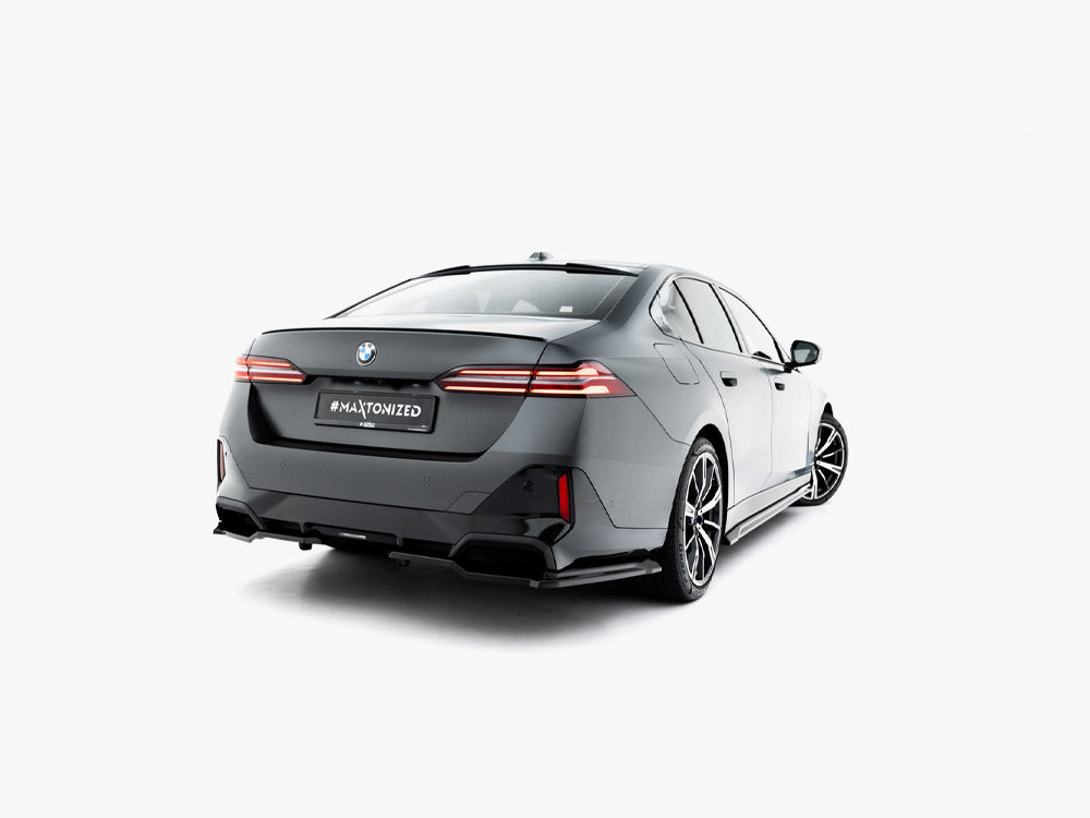 Maxton Design - Aftermarket  Rear Splitter (Vertical Bars) V.1 BMW 5 / i5 M-Pack Sedan / Touring G60 / G61