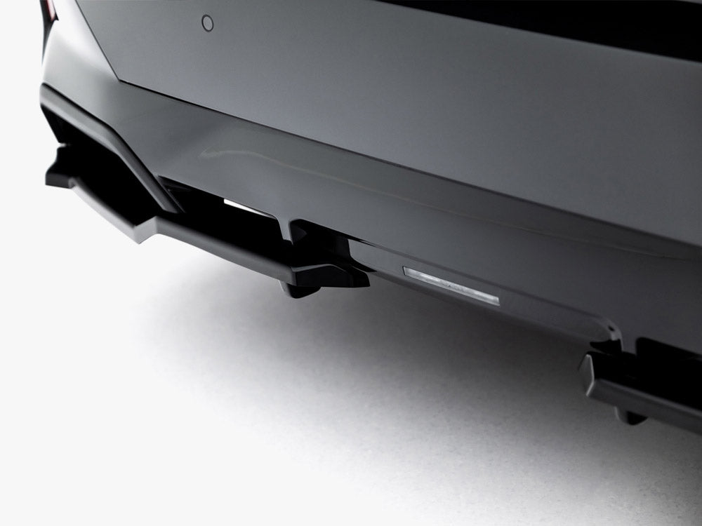 Maxton Design - Aftermarket  Rear Splitter (Vertical Bars) V.1 BMW 5 / i5 M-Pack Sedan / Touring G60 / G61