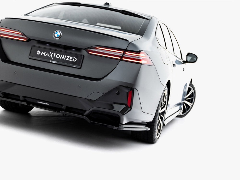 Maxton Design - Aftermarket  Rear Splitter (Vertical Bars) V.1 BMW 5 / i5 M-Pack Sedan / Touring G60 / G61