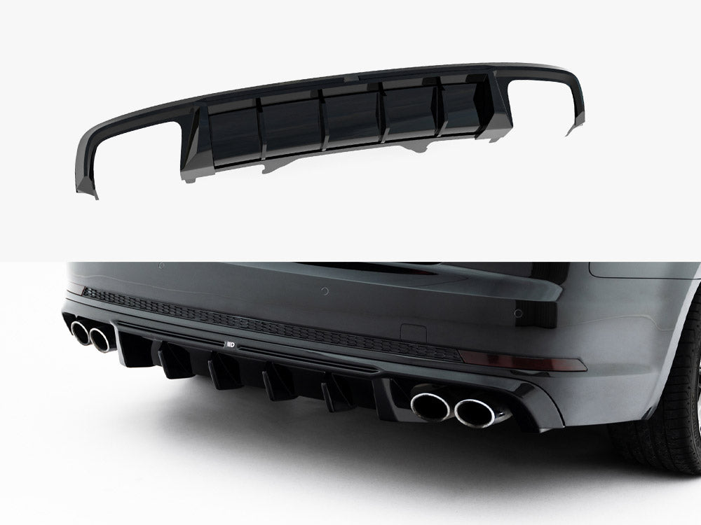 Maxton Design - Aftermarket  Rear Valance Audi S4 Sedan / Avant B9