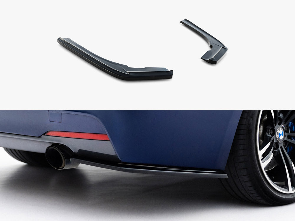 Maxton Design - Aftermarket  Rear Side Splitters BMW 3 M-Pack Sedan / Touring F30 / F30 Facelift / F31 / F31 / F31 Facelift