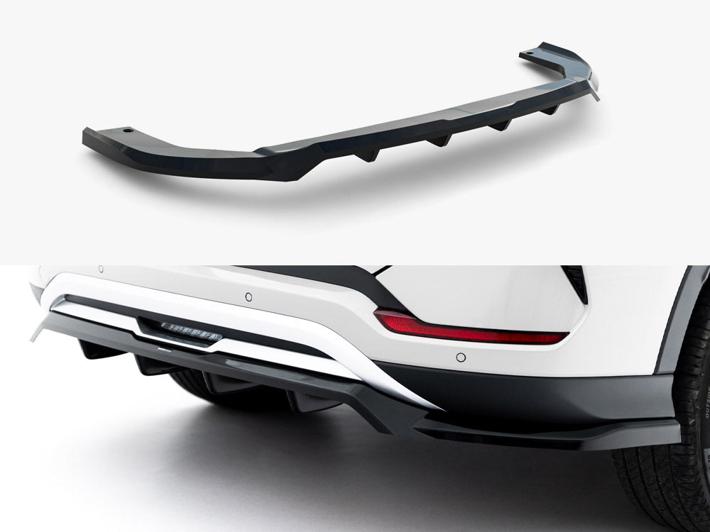 Maxton Design - Aftermarket  Rear Splitter (Vertical Bars) BYD Seal U Mk1