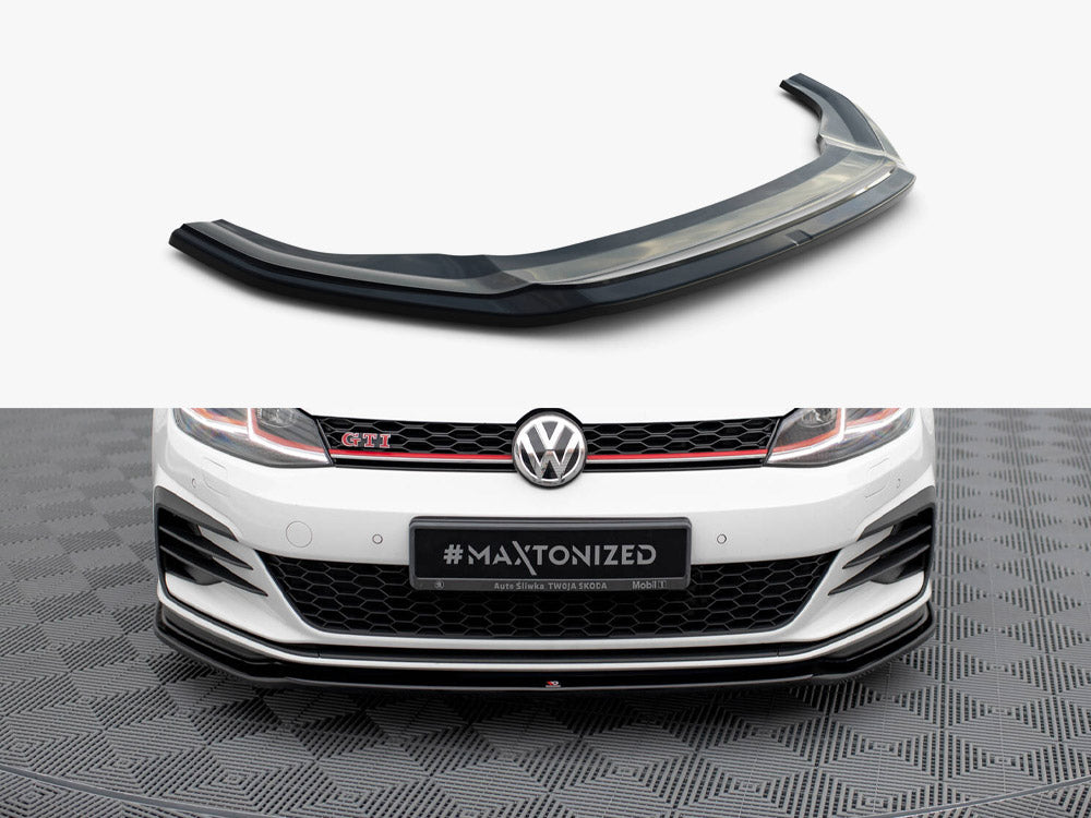 Maxton Design - Aftermarket  Front Splitter V.2 Volkswagen Golf GTI / GTD Mk7 Facelift